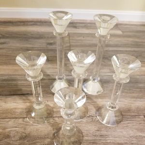 Set of candle holders